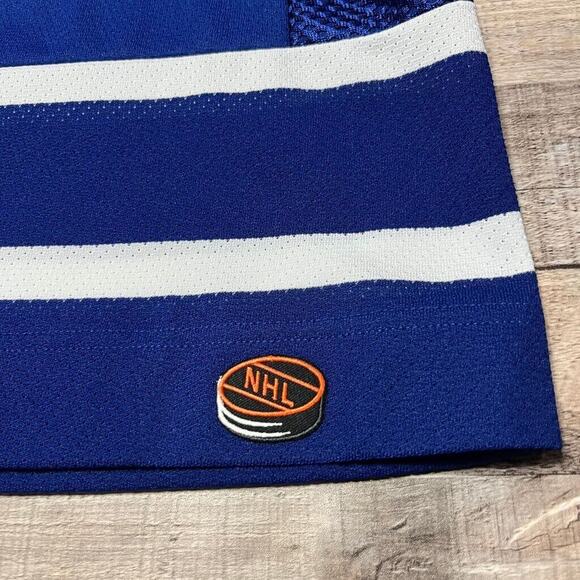 Toronto Maple Leafs Jersey Men's Small Blue Vintage CCM NHL Hockey - Picture 8 of 15